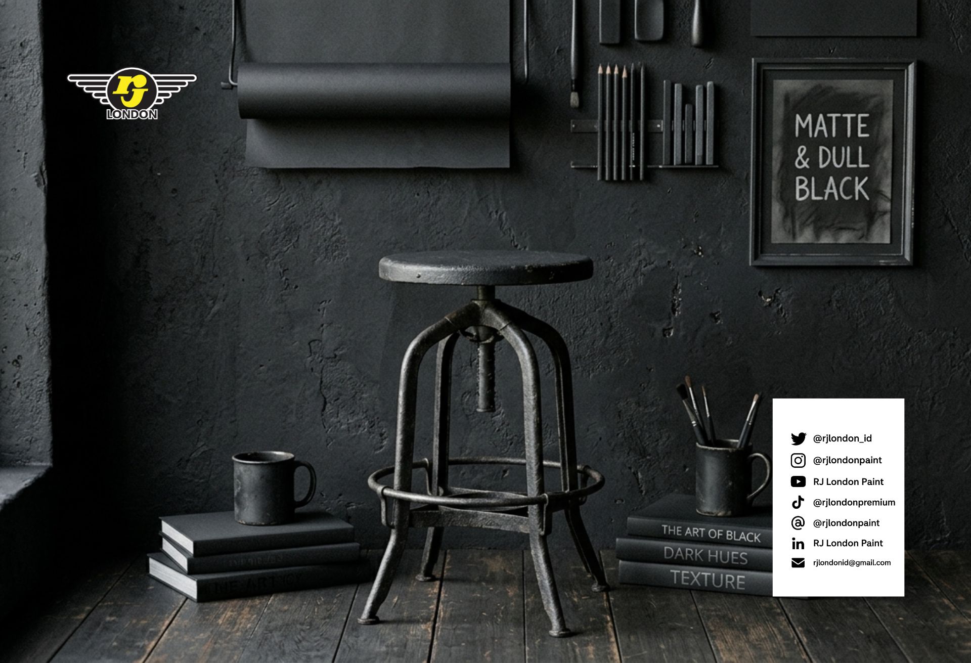 Rekomendasi Warna Dull Black untuk Cat Semprot Cepat Kering yang Elegan dan Tahan Lama